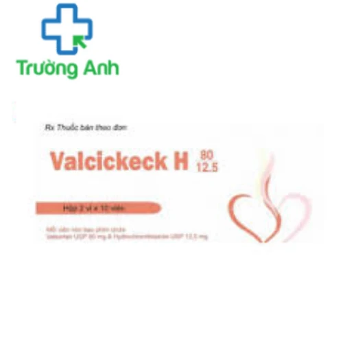 Valcickeck H 80mg - Thuốc điều trị cao huyết áp hiệu quả của Ấn Độ