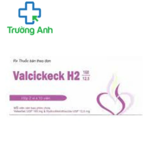 Valcickeck H2 160mg - Thuốc điều trị cao huyết áp của Ấn Độ