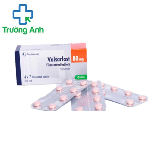 Valsarfast 80 - Điều trị cao huyết áp, suy tim hiệu quả