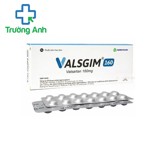 VALSGIM 160 - Điều trị tăng huyết áp, suy tim của Agimexpharm
