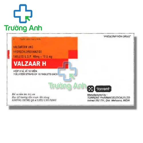 Valzaar H Torrent - Điều trị chứng tăng huyết áp hiệu quả