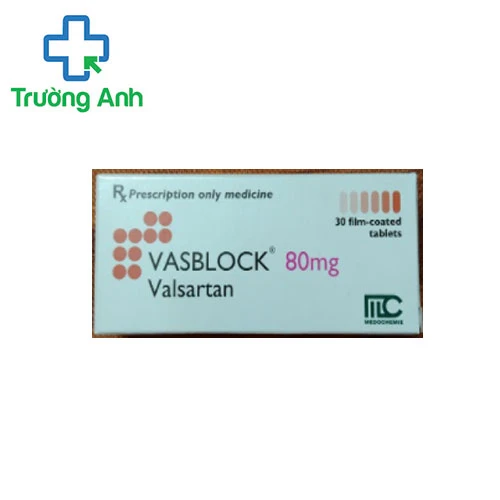 VASBLOCK 80MG - Ðiều trị tăng huyết áp, suy tim hiệu quả