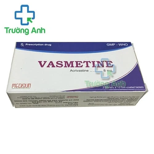 Vasmetine - Thuốc điều trị viêm mũi dị ứng hiệu quả