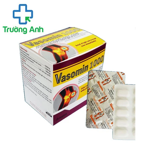 VASOMIN 1000 - Điều trị thoái hóa khớp gối hiệu quả của Vacopharm