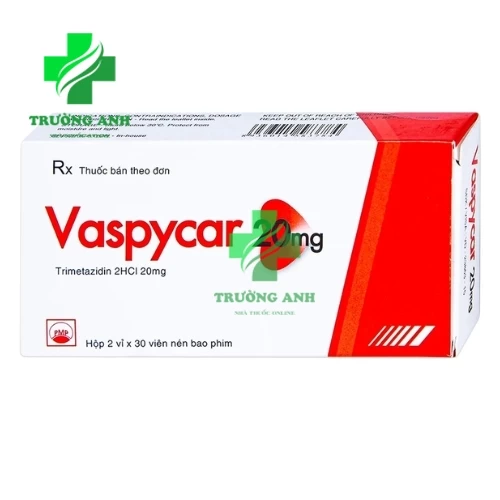 Vaspycar 20mg Pymepharco - Thuốc kháng sinh điều trị đau thắt ngực