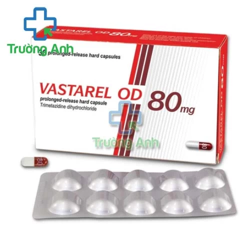 Vastarel OD 80mg Egis - Thuốc điều trị đau thắt ngực ổn định