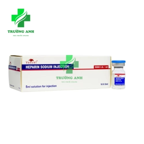 Vaxcel Heparin Sodium Injection 500IU/ml Kotra Pharma của Malaysia
