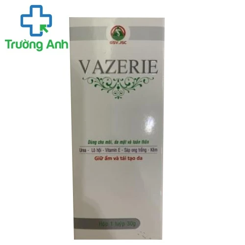 Vazerie 30mg - Giúp dưỡng ẩm và làm dịu mát da hiệu quả