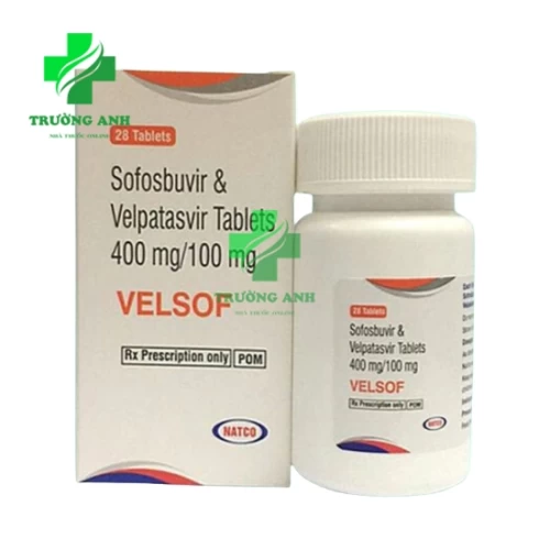 Velsof Natco - Thuốc điều trị virus  viêm gan C mạn tính hiệu quả 