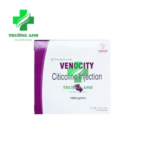 Venocity 1000mg/4ml Venus - Điều trị tai biến mạch máu não