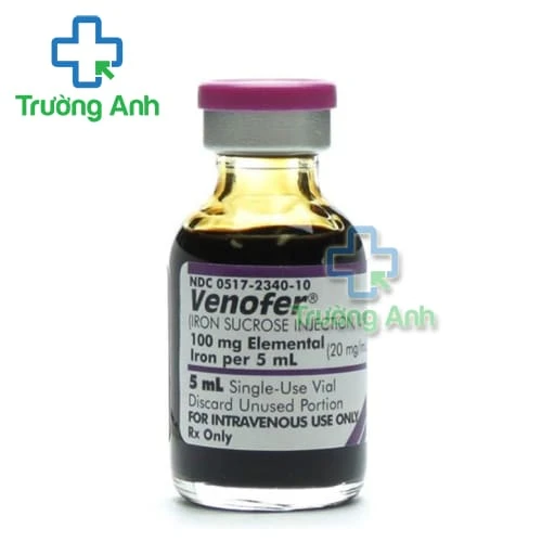 Venofer 20mg/ml Nycomed (5ml) - Thuốc bổ sung cho cơ thể
