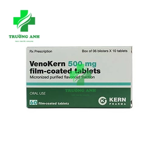 Venokern 500mg - Điều trị suy tuần hoàn tĩnh mạch của Tây Ban Nha