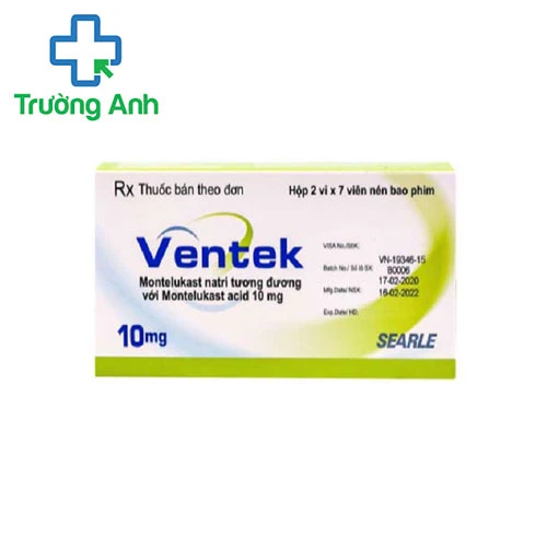 Ventek - Thuốc điều trị hen phế quản hiệu quả của Pakistan