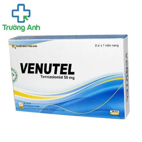 Venutel 50mg - Thuốc điều trị u thần kinh đệm ác tính hiệu quả của Davipharm