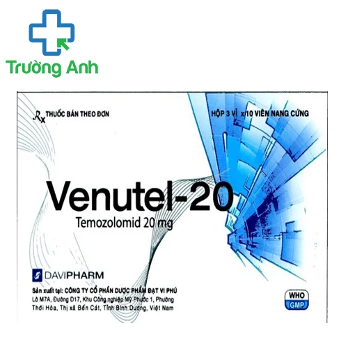 Venutel 20mg - Thuốc điều trị các khối u hiệu quả của Davipharm