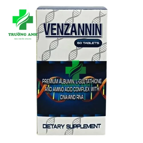 Venzannin - Giúp bổ sung Albumin, Glutathione, Acid Amin hiệu quả