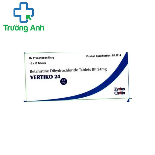 VERTIKO 24 - Điều trị hội chứng Ménière hiệu quả của Ấn Độ