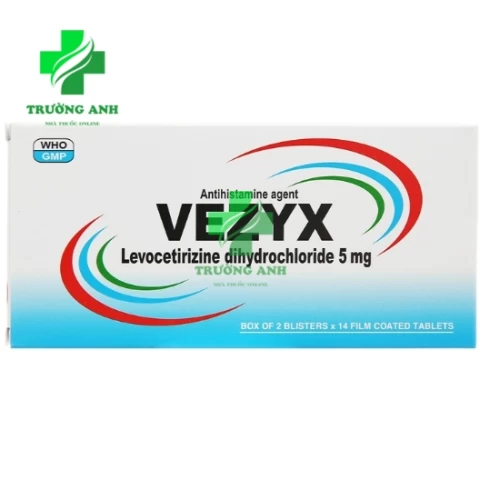 Vezyx - Thuốc điều trị viêm mũi dị ứng, mề đay hiệu quả