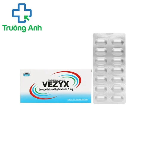 Vezyx - Thuốc điều trị viêm mũi dị ứng, mề đay hiệu quả
