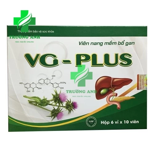 VG - PLUS - Hỗ trợ bảo vệ gan, giải độc gan hiệu quả