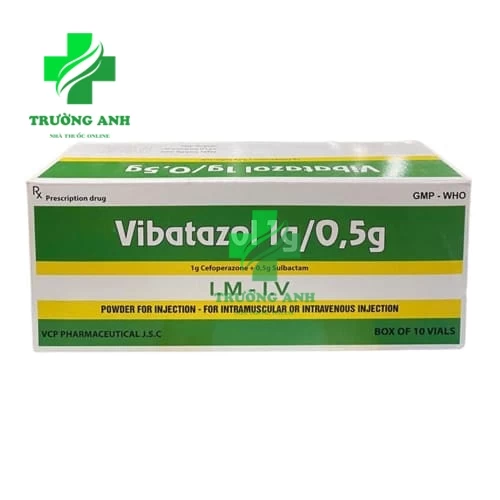 Vibatazol 1g/0,5g VCP - Thuốc điều trị nhiễm khuẩn hiệu quả