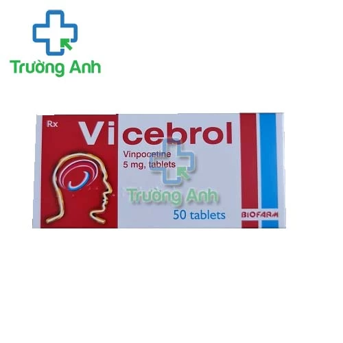 Vicebrol 5mg Biofarm - Thuốc điều trị rối loạn tuần hoàn máu não