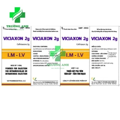 Viciaxon 2g VCP - Thuốc điều trị nhiễm khuẩn hiệu quả