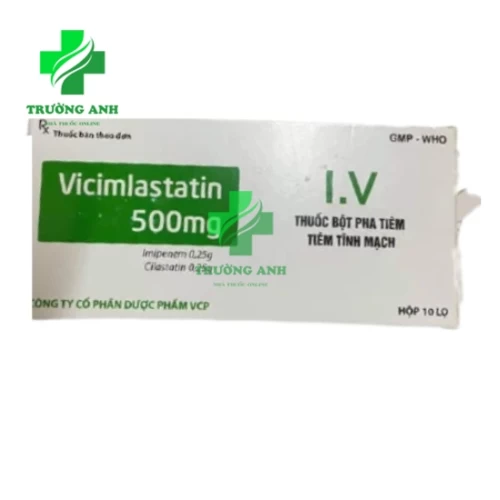 Vicimlastatin 500mg - Thuốc điều trị nhiễm khuẩn hiệu quả