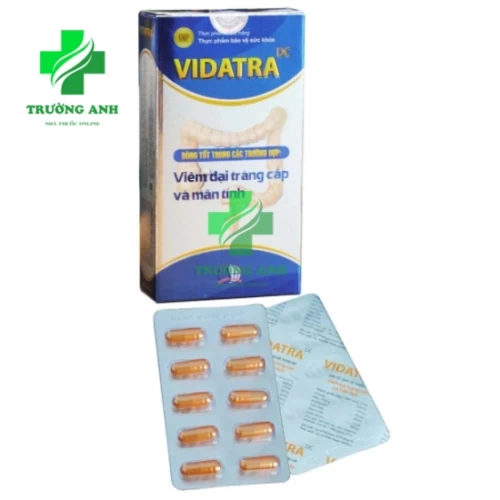 VIDATRA - Hỗ trợ điều trị viêm đại tràng hiệu quả của Khải Hà