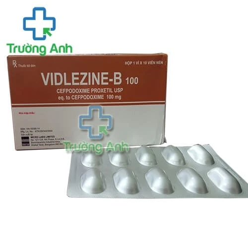 Vidlezine-B 100 - Thuốc điều trị viêm xoang cấp, viêm tai giữa