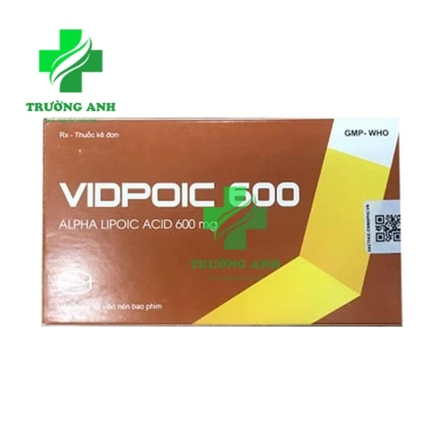 Vidpoic 600 - Thuốc điều trị rối loạn cảm giác hiệu quả