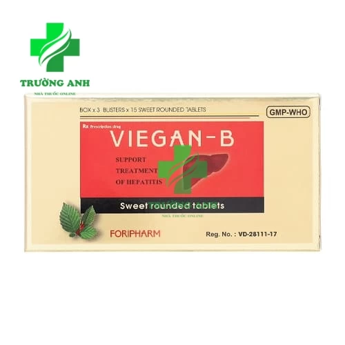 Viegan-B - Hỗ trợ hạ men gan, tăng cường chức năng gan hiệu quả