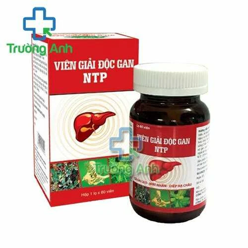 Viên giải độc gan-NTP (60 viên) - Giải độc gan, tái tạo tế bào gan