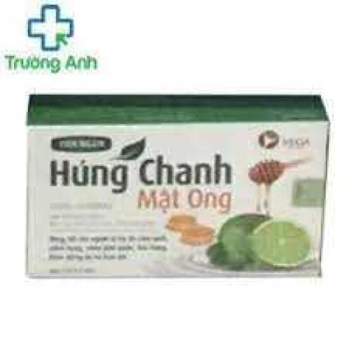 Viên ngậm Húng chanh mật ong Vega - Hỗ  trợ giảm ho, long đờm hiệu quả