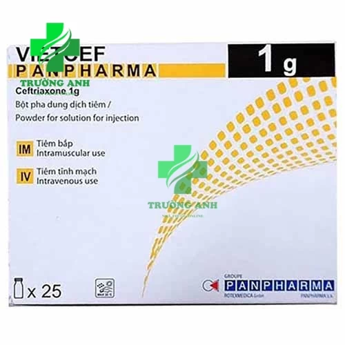 vietcef - Thuốc điều trị các bệnh nhiễm khuẩn nặng hiệu quả