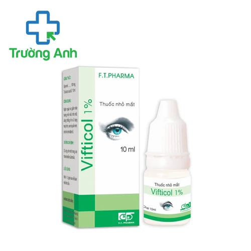 Vifticol 1% F.T.Pharma - Ngăn ngừa và giảm chứng mỏi mắt hiệu quả