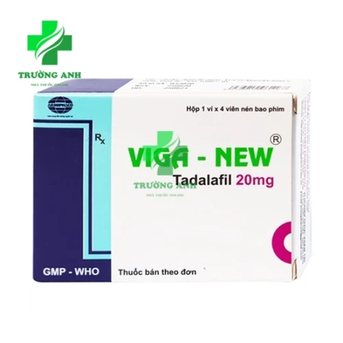 Viga-new - Thuốc điều trị rối loạn cương dương ở nam giới