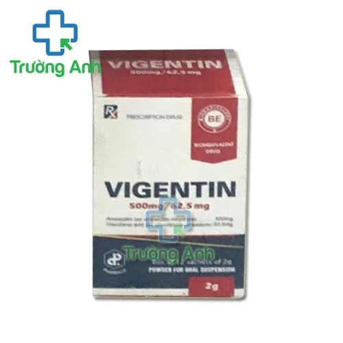 Vigentin 500mg/62.5mg Pharbaco - Thuốc điều trị nhiễm khuẩn hiệu quả