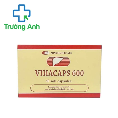 Vihacaps 600 - Giúp tăng cường chức năng gan hiệu quả