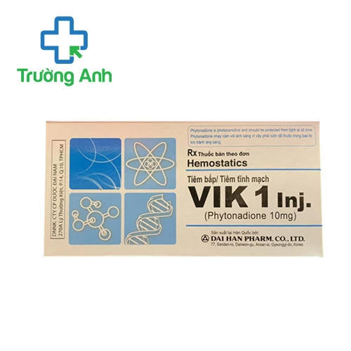 Vik 1 inj - Thuốc điều trị xuất huyết của Hàn Quốc