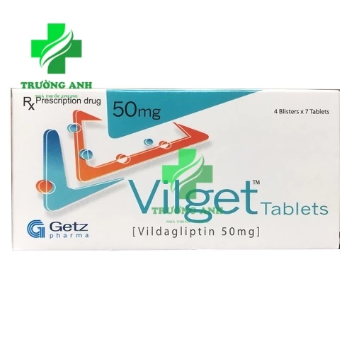 Vilget Tablets 50mg Getz Pharm - Thuốc điều trị đái tháo đường