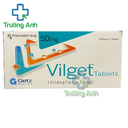 Vilget Tablets 50mg Getz Pharm - Thuốc điều trị đái tháo đường