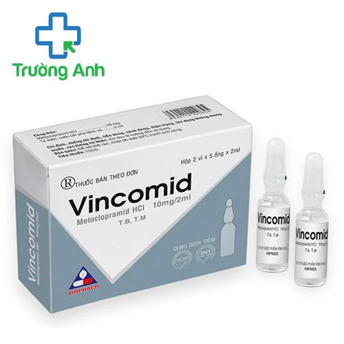 Vincomid 10mg/2ml - Thuốc điều trị cơn buồn nôn và nôn