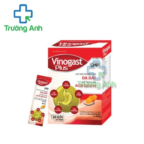 Vinogast Plus Vinofa - Sản phẩm hỗ trợ bảo vệ niêm mạc dạ dày