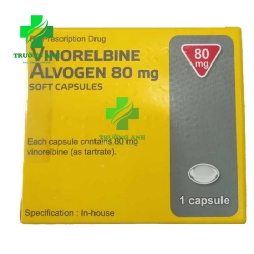 Vinorelbine Alvogen 80mg Soft Capsules Lotus - Thuốc điều trị ung thư