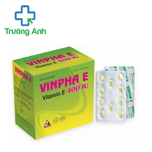 Vinpha E - Bổ sung vitamin E, làm đẹp da của Vinphaco