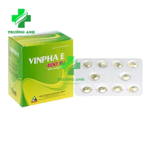 Vinpha E - Bổ sung vitamin E, làm đẹp da của Vinphaco