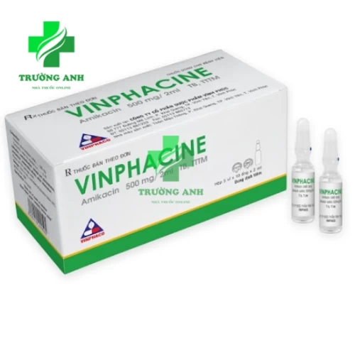 Vinphacine 500mg/2ml - Thuốc điều trị nhiễm khuẩn của Vinphaco