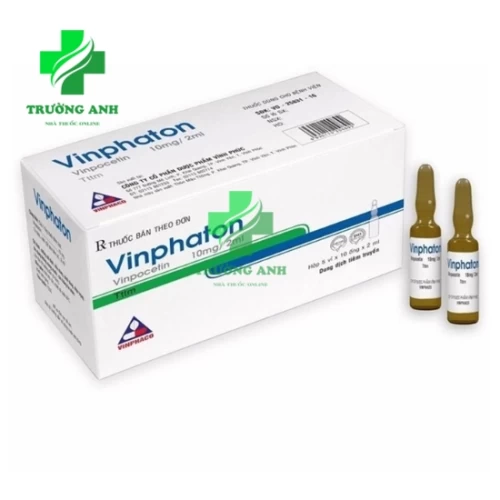 Vinphaton 10mg/2ml - Thuốc điều trị rối loạn máu não của Vinphaco