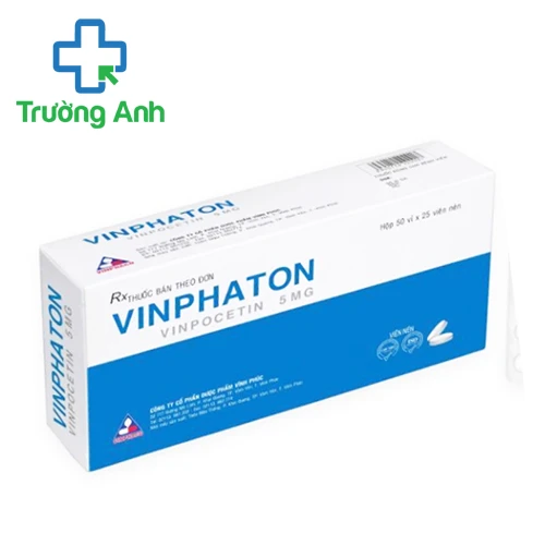 Vinphaton 5 mg - Thuốc điều trị các rối loạn về thần kinh